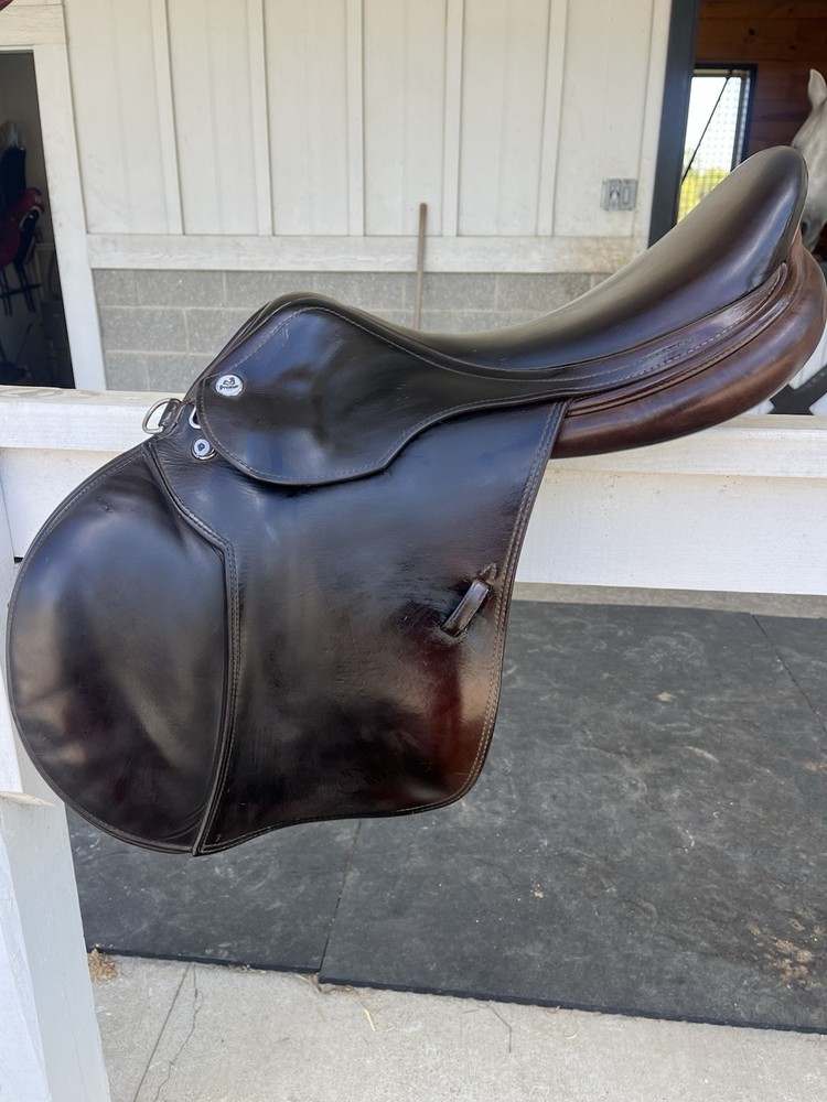 Prestige Eventing Jump Saddle Brown 18”