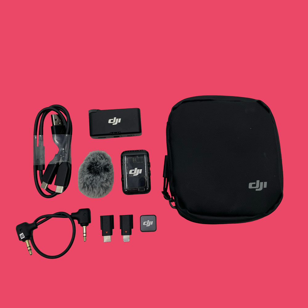 DJI Mic 2 Compact Digital Wireless Microphone for Camera & Smartphone #NB6523