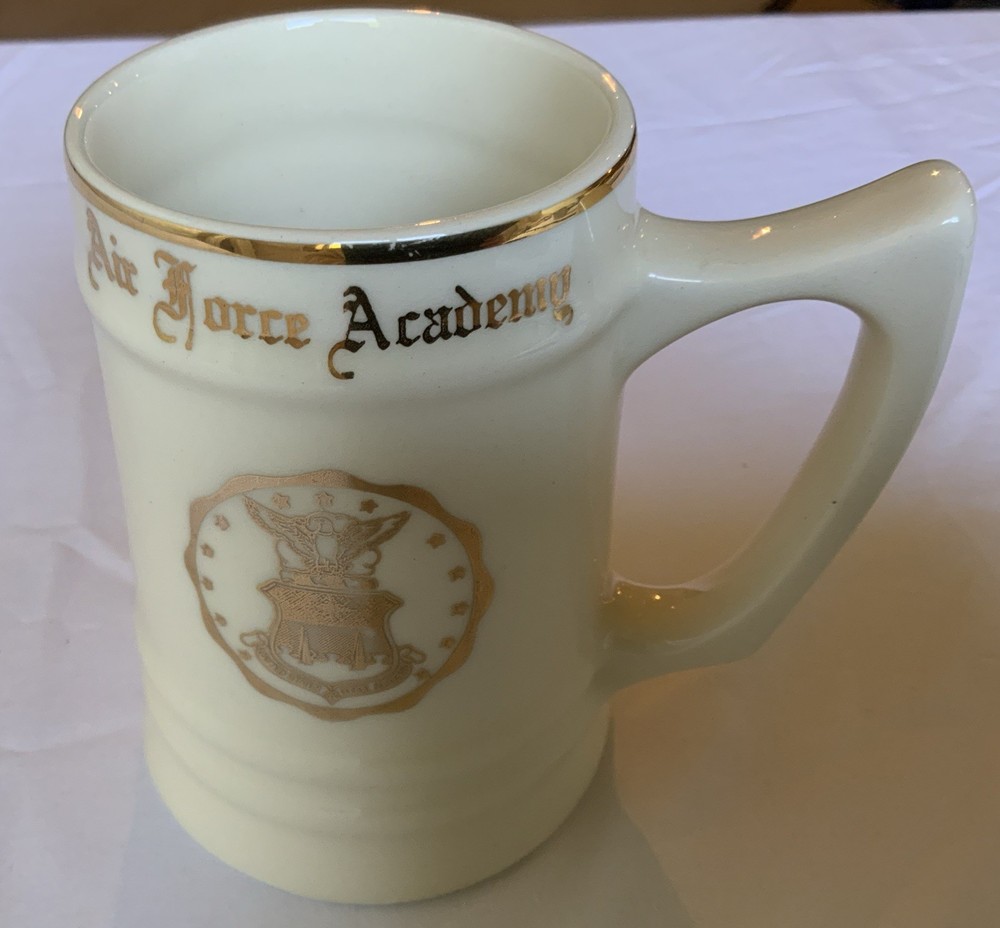 Air Force Gold Trim Coffee Mug