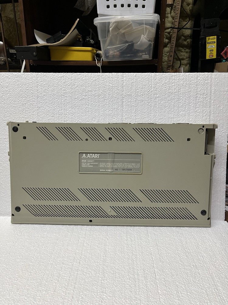 Atari 520ST STM Computer w/ Power Supply - Tested & Working!