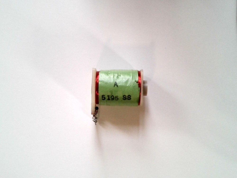 A 5195 SS Pinball Coil Replacement Part Red Wire Plastic Core