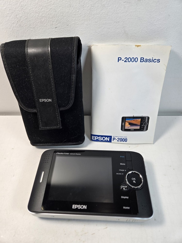 EPSON P-2000 Photo Fine Multimedia Storage Viewer UNTESTED