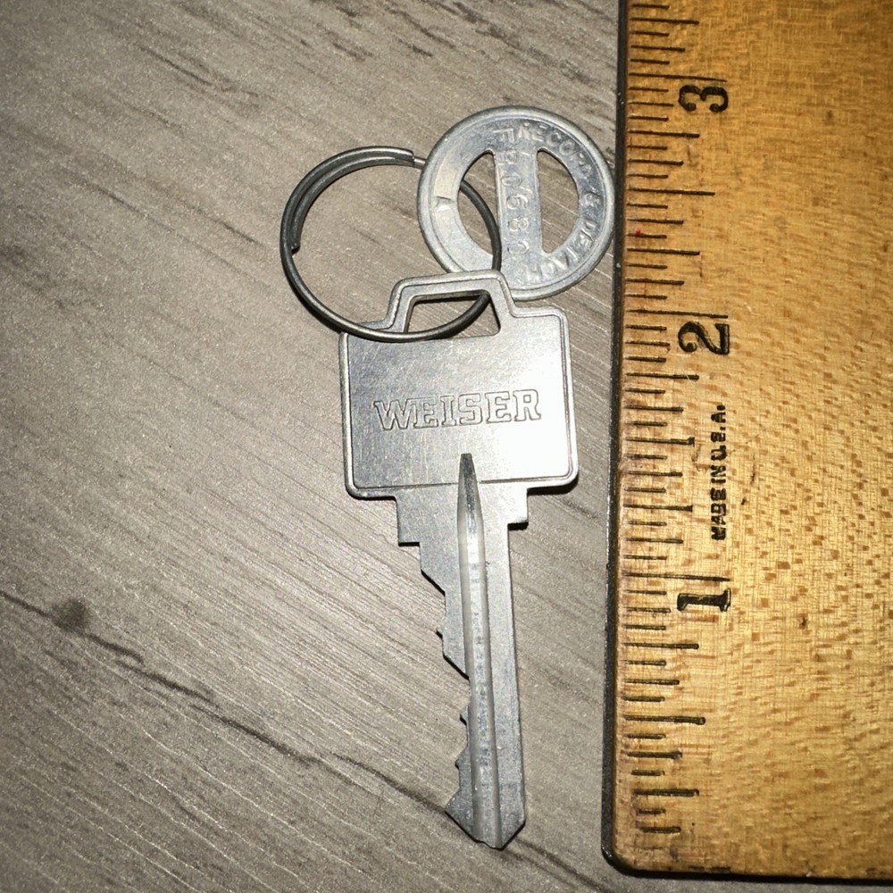 Weiser Aluminum Key E43875 FR0689￼