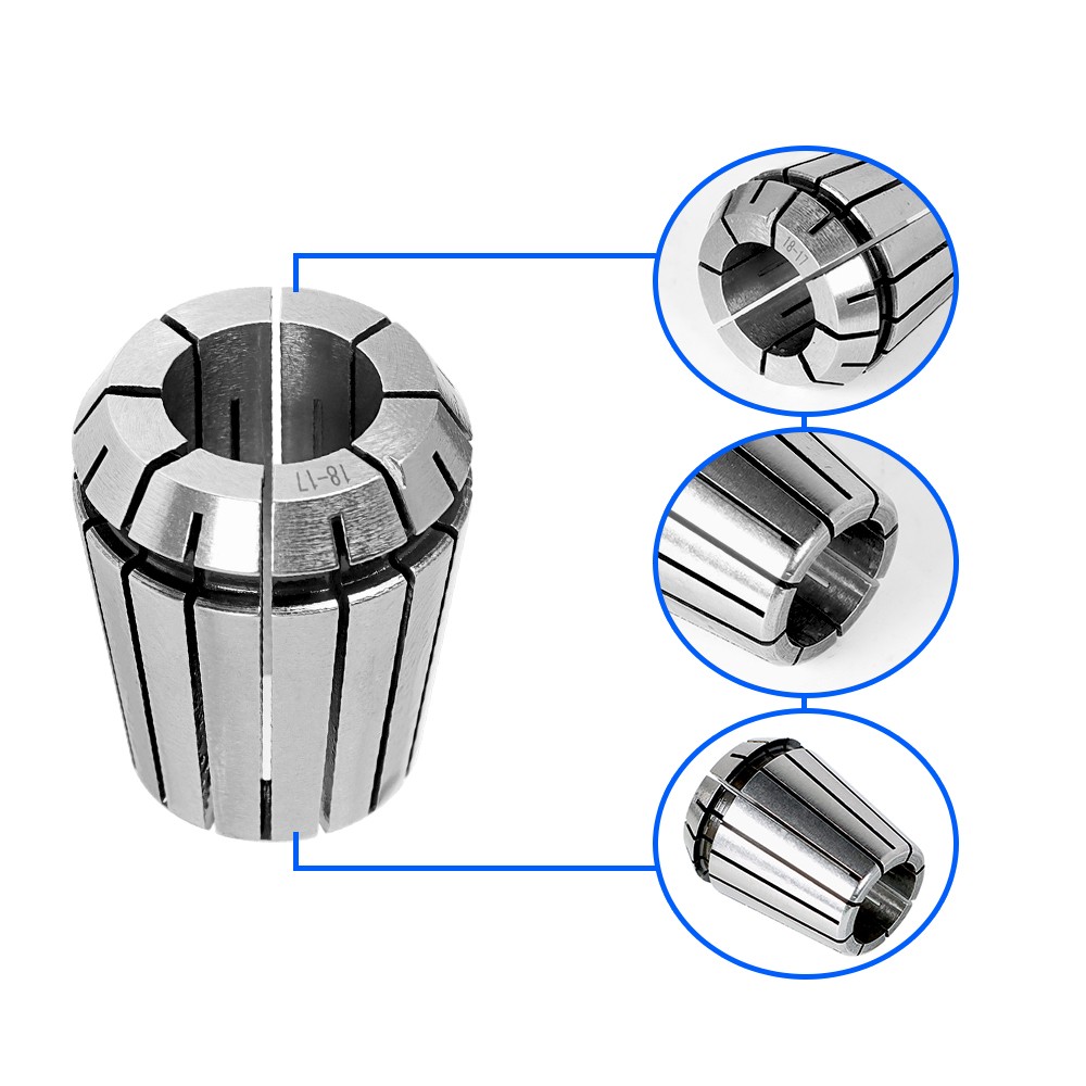 19pc ER32 Metric Precision Spring Collet Set 2-20mm for CNC Engraving Milling