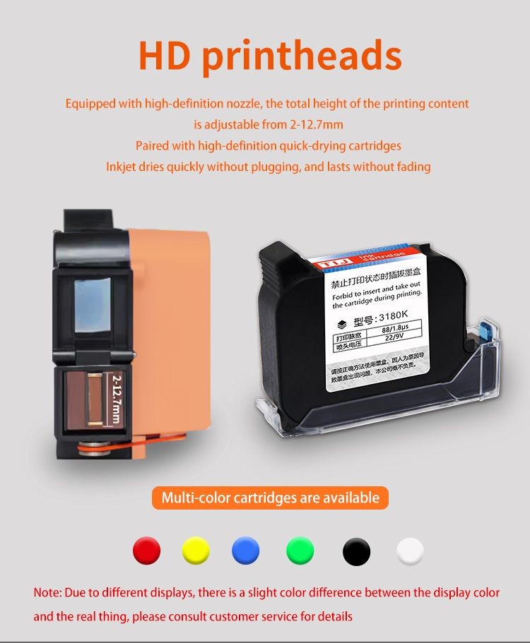 Mini Portable Handheld Inkjet Printer Date Printer