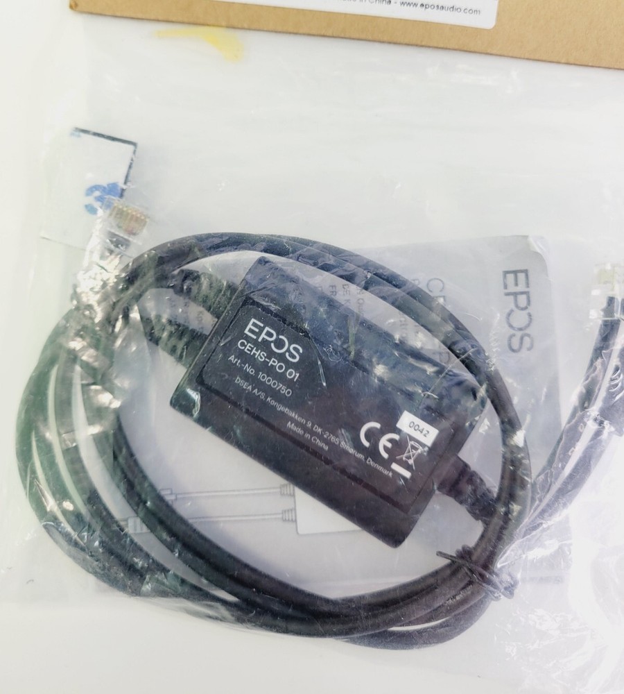 EPOS CEHS-PO01 Polycom Adapter Cable for Electronic Hook Switch