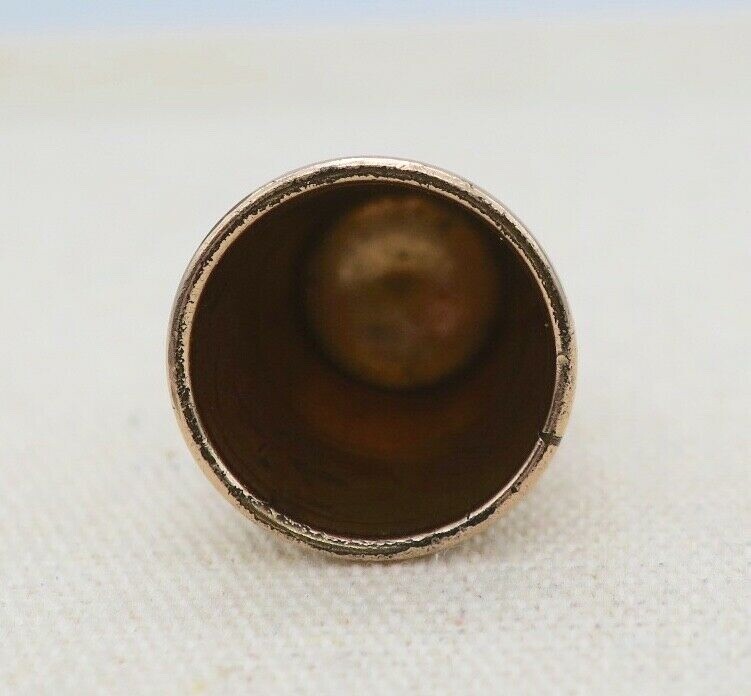 14K Gold ~ FLO'S THIMBLE ~ Size 7