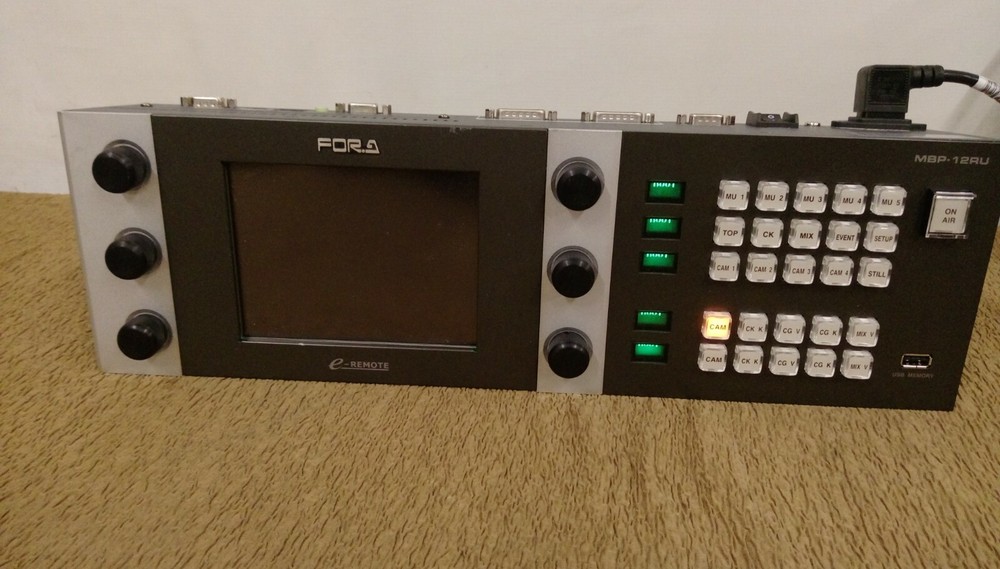 FOR.A VIDEO Remote Control Unit MBP-12RU WITH POWER CORD