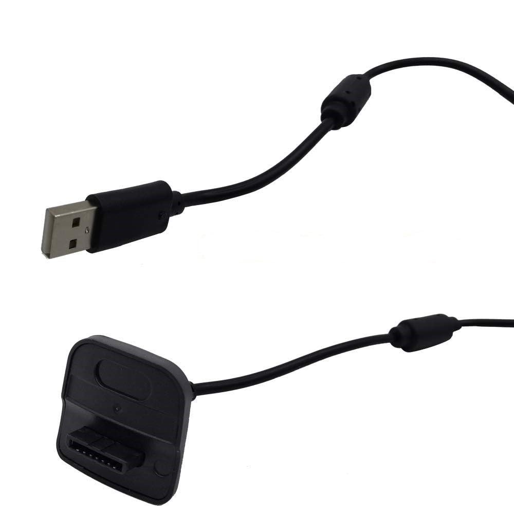 Xbox 360 Wireless Controller Charging Cable - Remote Charger Cord