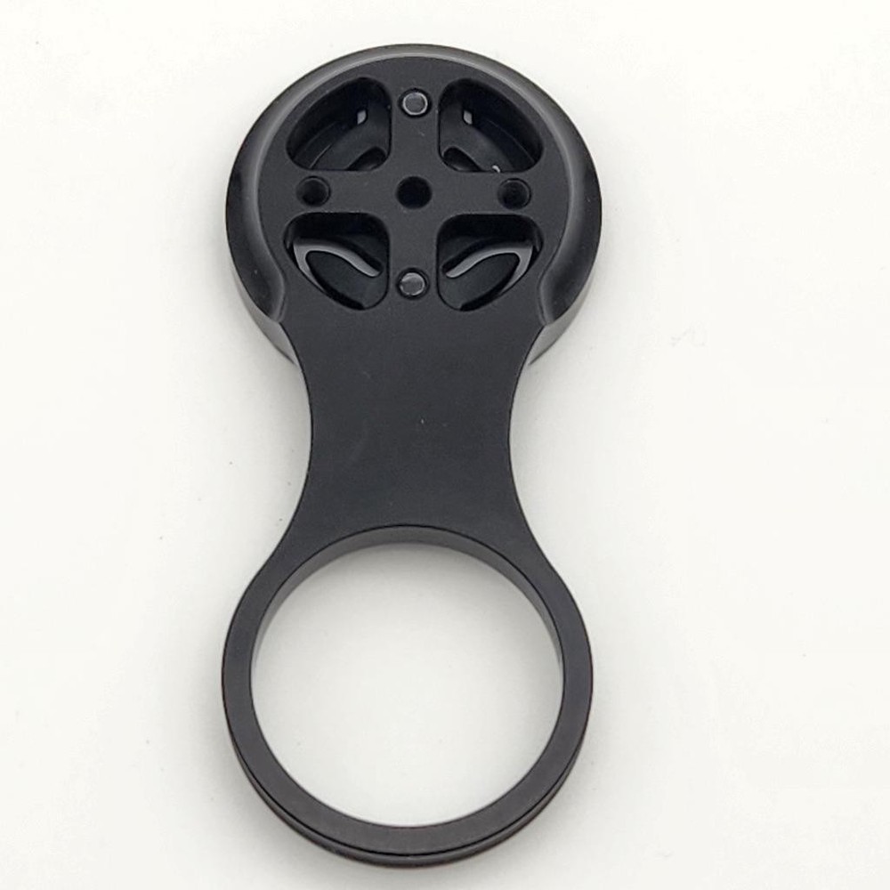 K-Edge Fixed Stem Garmin 1/4 Turn Type Bicycle Computer Mount Black NO PACKAGE