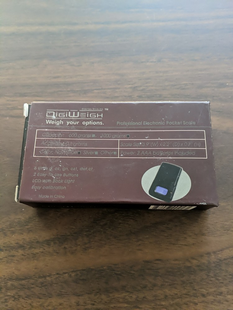 Digi Weigh Digital Pocket Scale