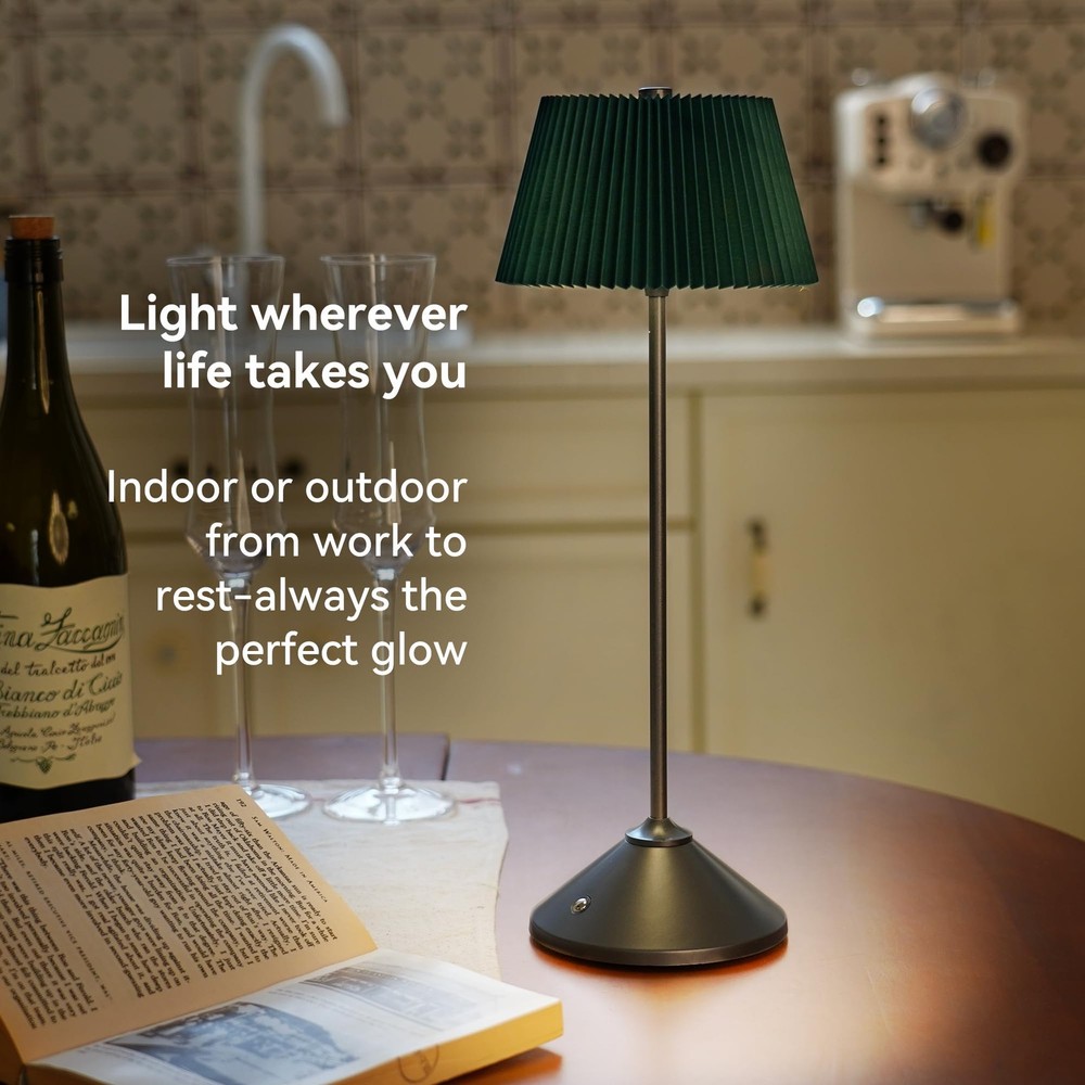 Cordless Rechargeable Table Lamp â€“ 3 Adjustable Color Temperatures, Lightw