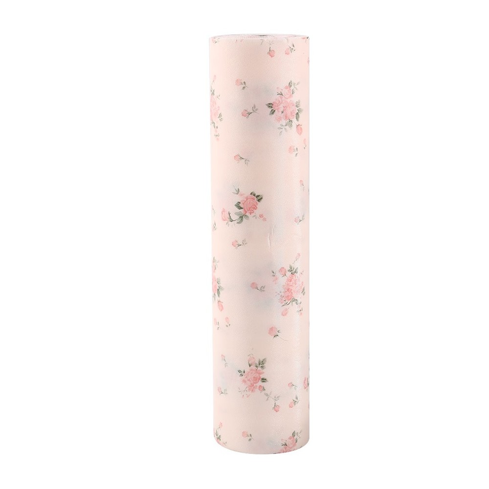 Rose Pattern Cabinet Table Drawer Liner Wardrobe Shelf Pad Protector 30x300cm