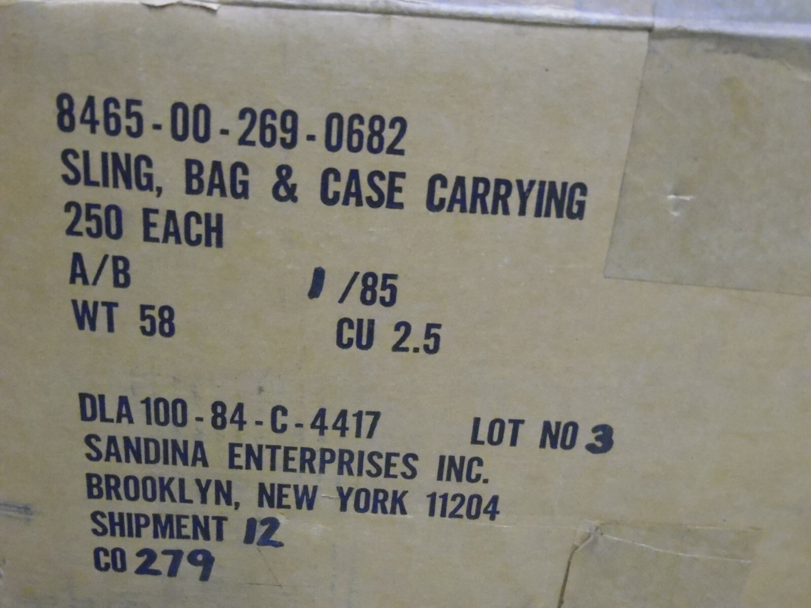 General Purpose Sling / GP Strap OD USGI NOS