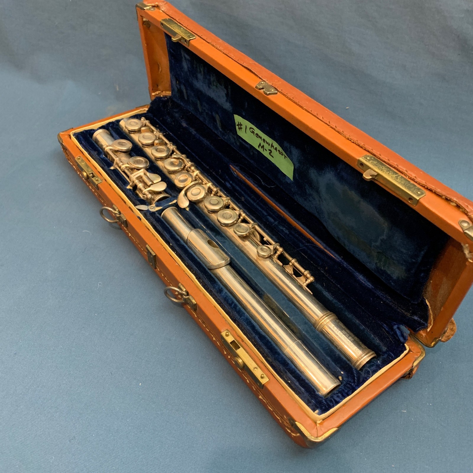 3 Gemeinhardt Closed Hole Flutes for Restoration M-2, M2, 2SP Flute