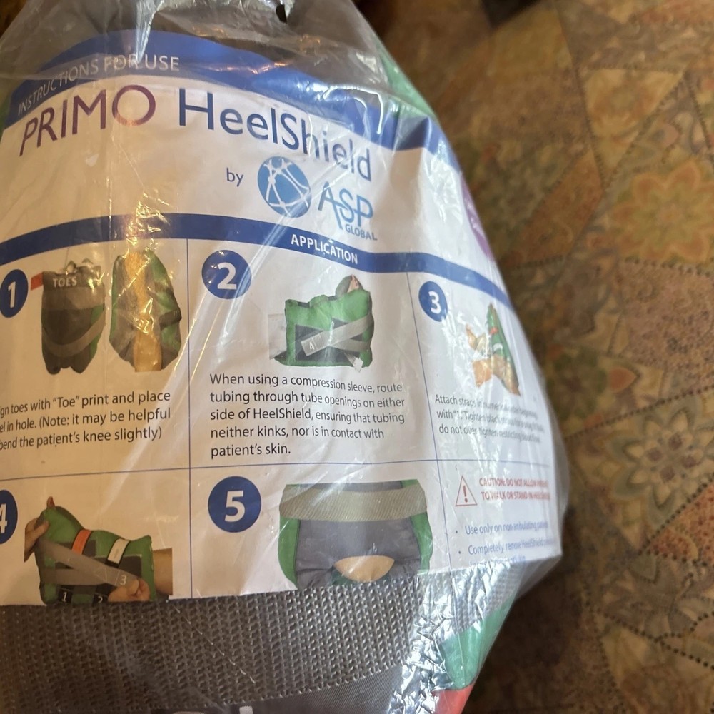 Primo Heelshield by ASP Global Green Heel Offloading Solutions New In Package