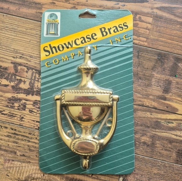 Solid Brass Door Knocker New