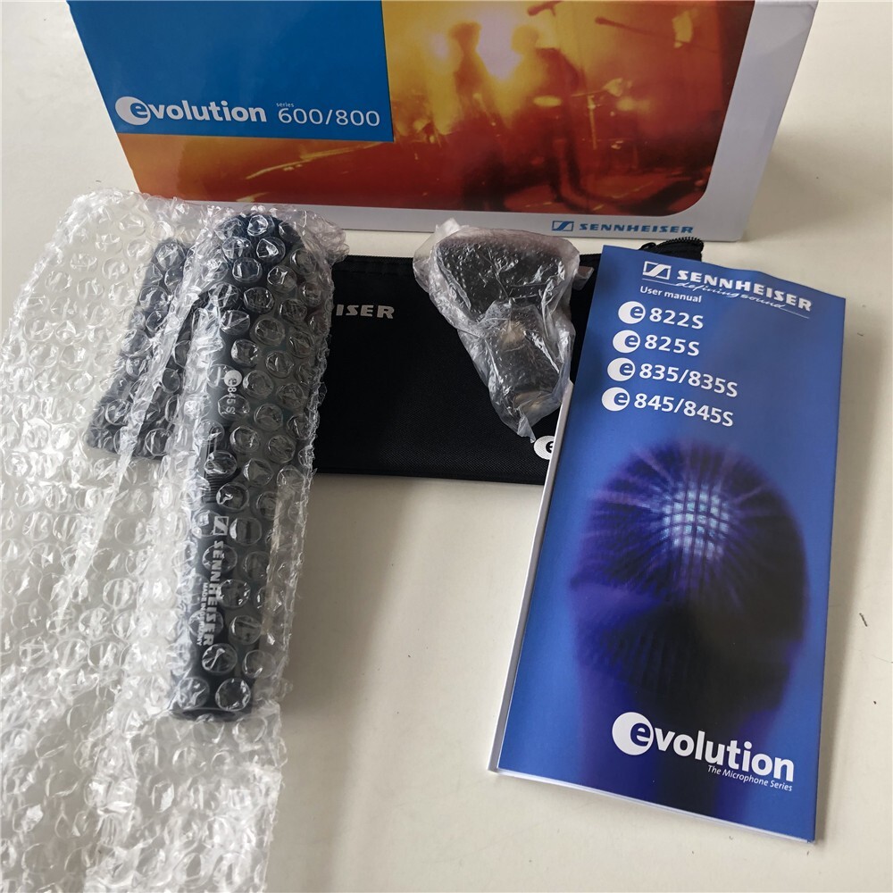 Opened Sennheiser e845-S Dynamic Super-Cardioid Vocal Microphone with Switch