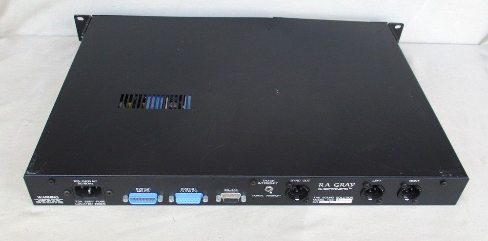 R.A. Gray Model TSS-11 Device Controller With CD Player & Z80 CPU Untested Parts