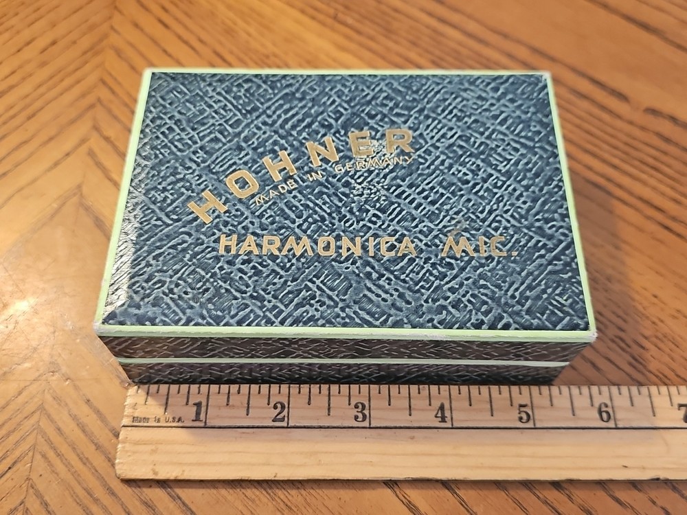 Hohner Harmonica Mic Made in Germany with Original Box & Instructions.