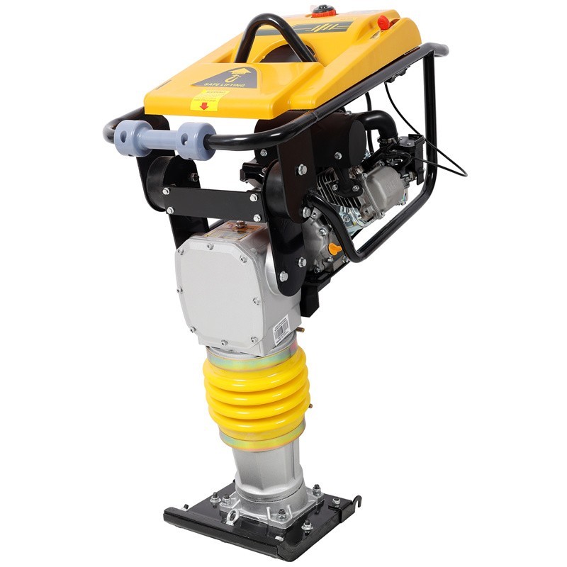 7HP Gas Power Dirt Soil Tamper Rammer Jumping Jack Compactor 196CC Engin Tamper