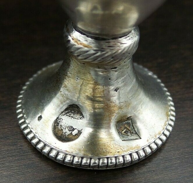 Beautiful Antique Pre-1916 Egyptian Hand Made 800 Silver Cup / Chalice