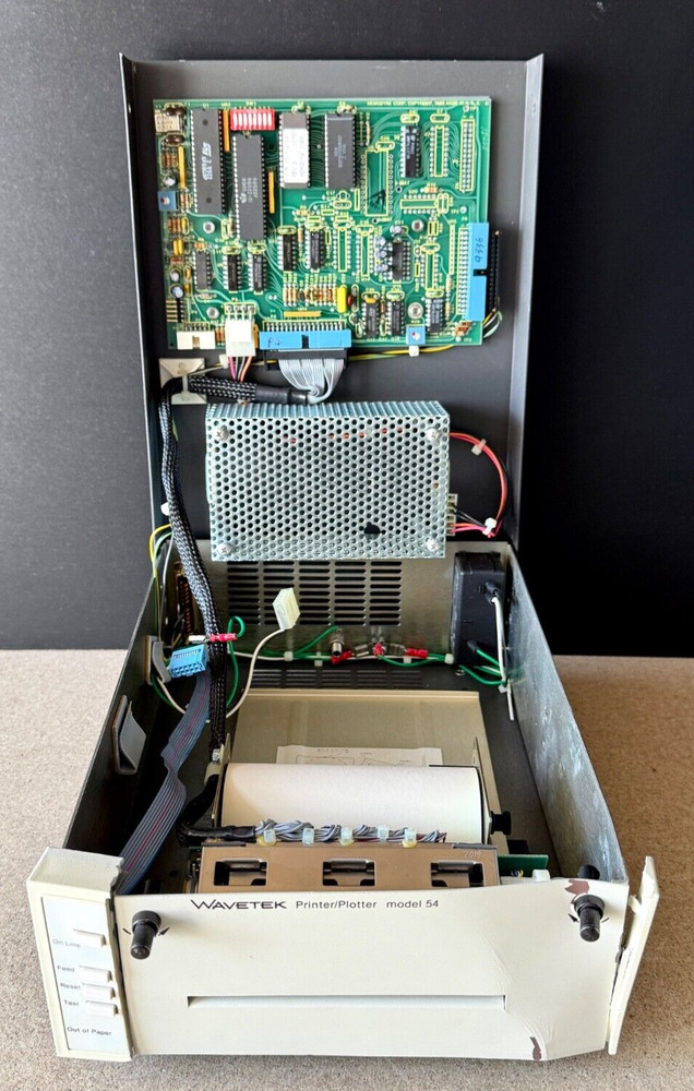 Wavetek Model 54 Printer Plotter For Parts/Broken