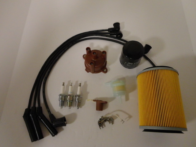 Daihatsu Hijet Super Tune Up Kit/points S80P and S81P Right Hand Drive Red Cap