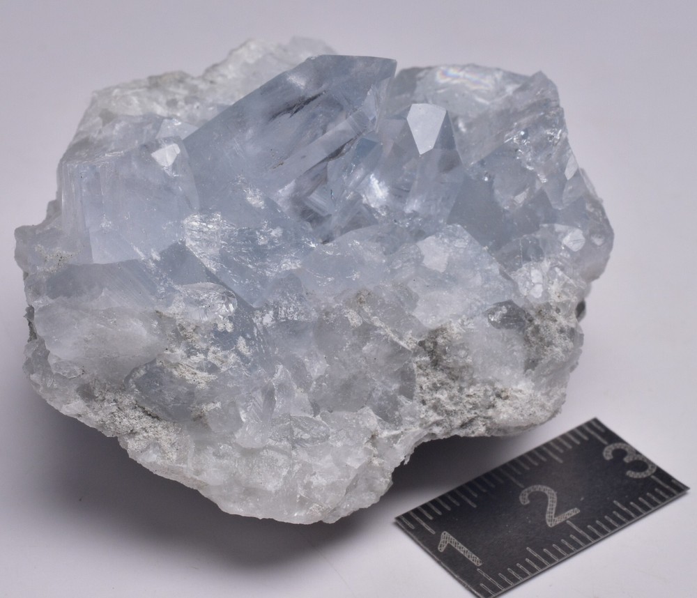 CELESTITE CRYSTAL CLUSTER, Madagascar, P713