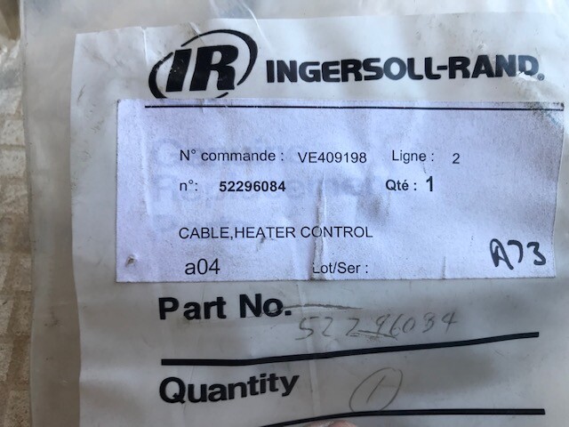 52296084 CABLE, HEATER CONTROL