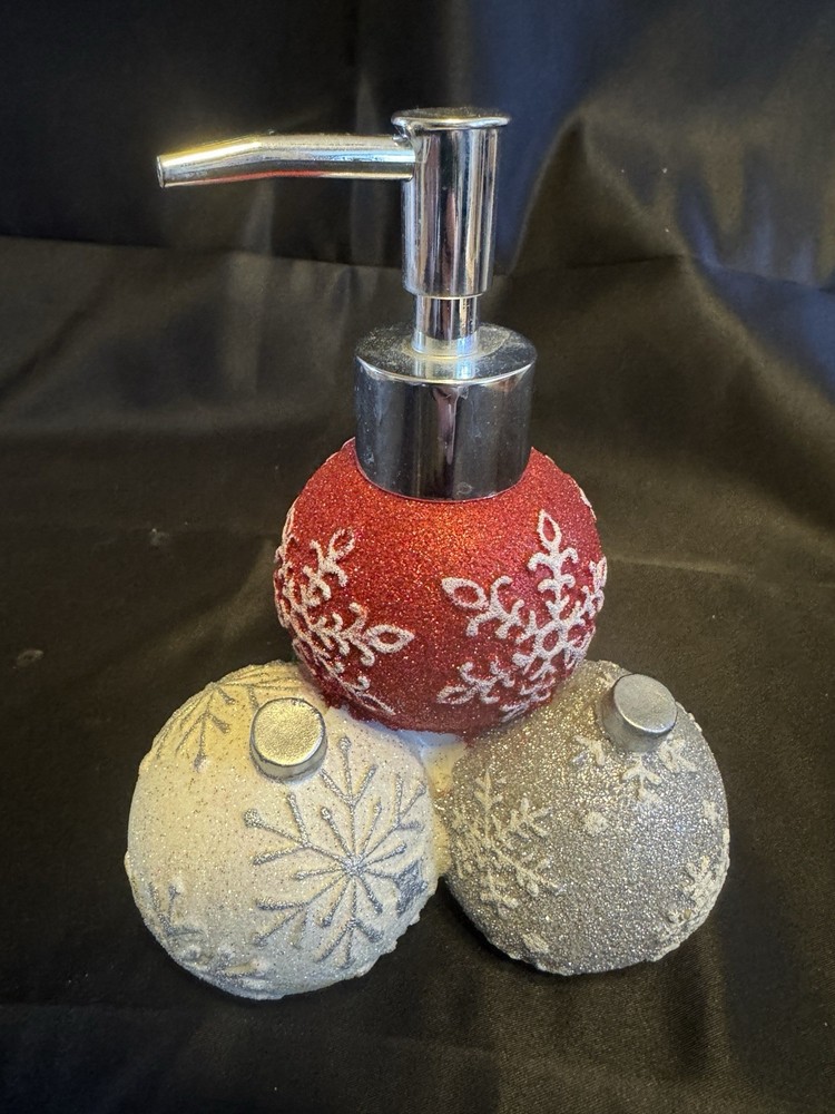 Christmas Ornament Soap Dispenser