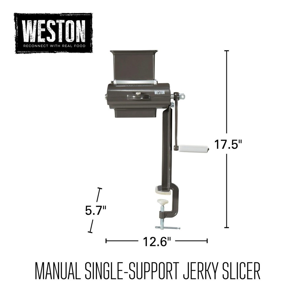 Weston Single-Support Manual Jerky Slicer