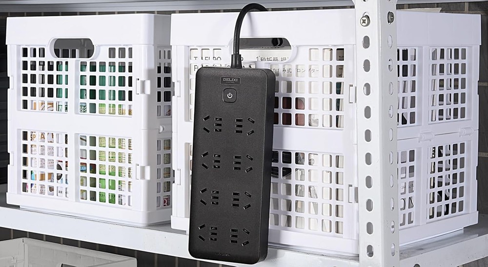 3-Pack Collapsible Plastic Storage CratesFoldable Crates Storage 16L White