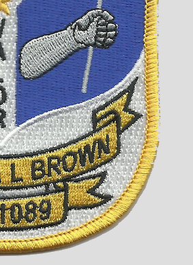 USS Jesse L. Brown FF-1089 Frigate Ship Patch
