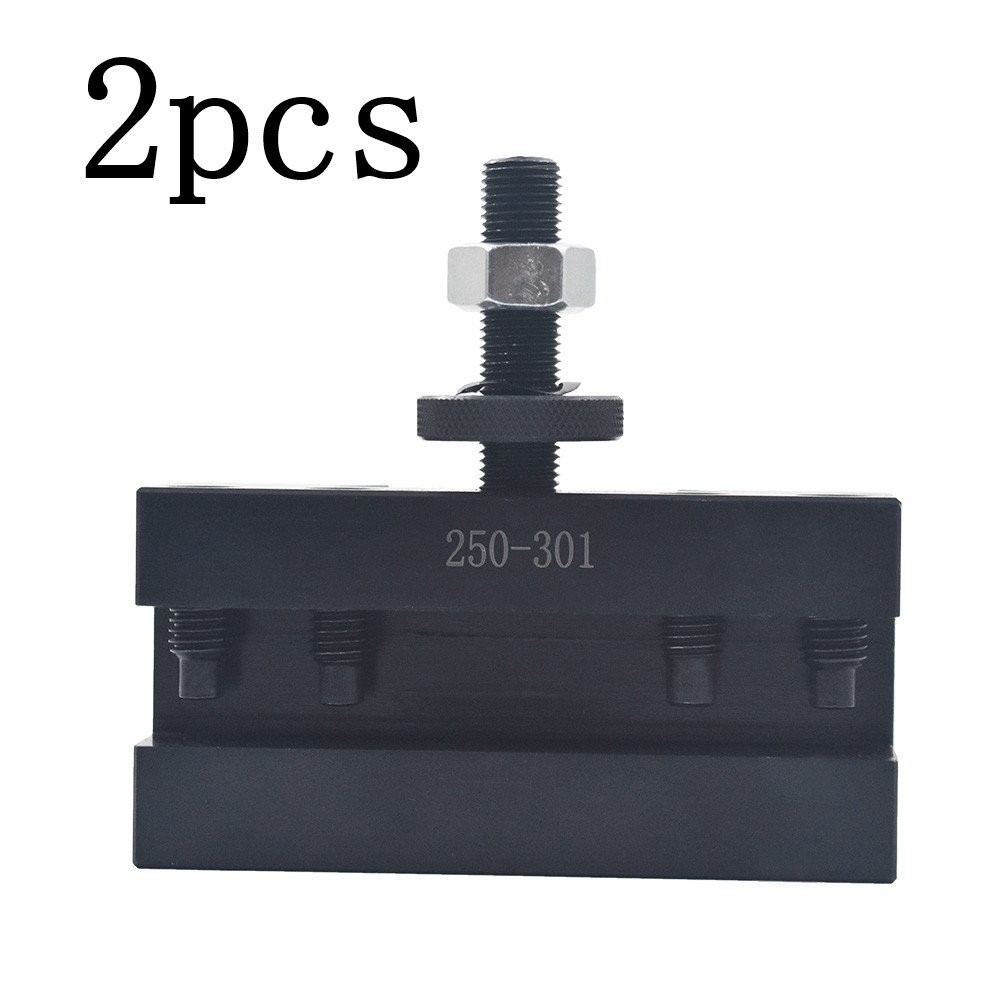 LABLT 2Pack Quick Change Tool Post Turning & Facing Holder For CXA #1 250-301
