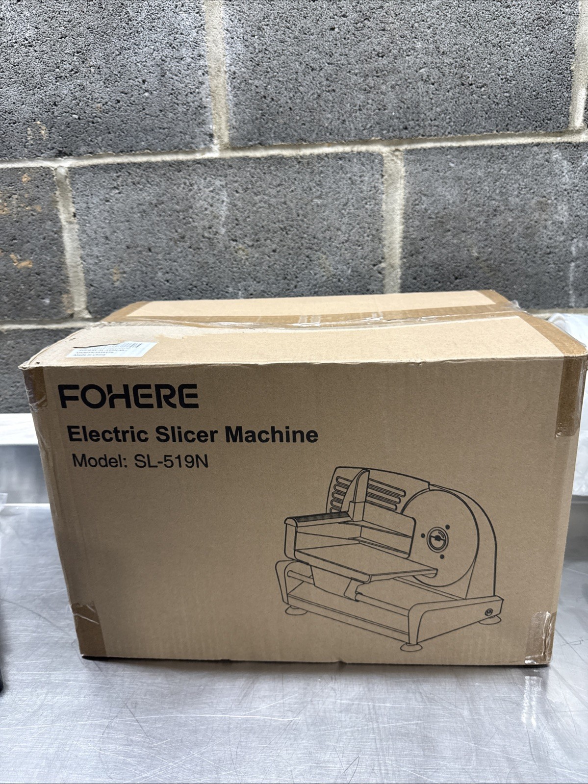 NEW Fohere Electric Slicer Machine Model: SL-519N