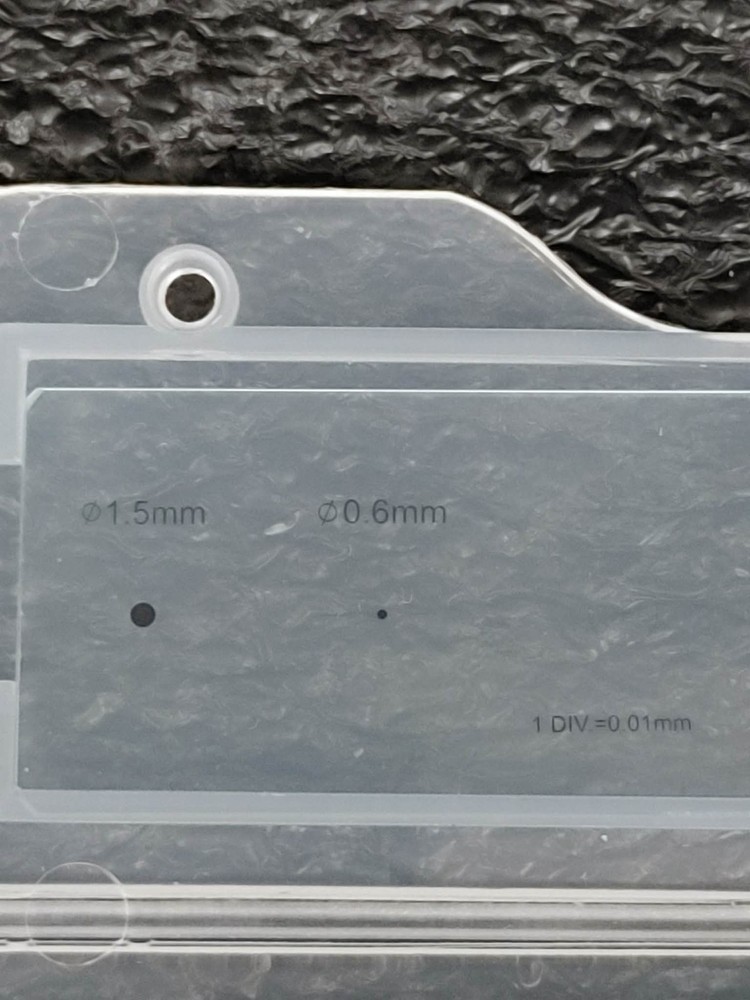 Moticam 3 Calibration Slide