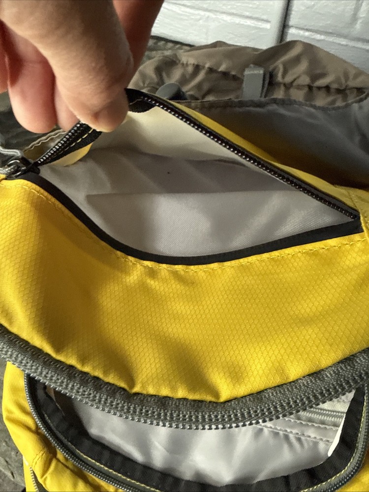 CAMELBAK Alpine Explorer Backpack, Fits 100oz Bladder - Yellow/ Gray