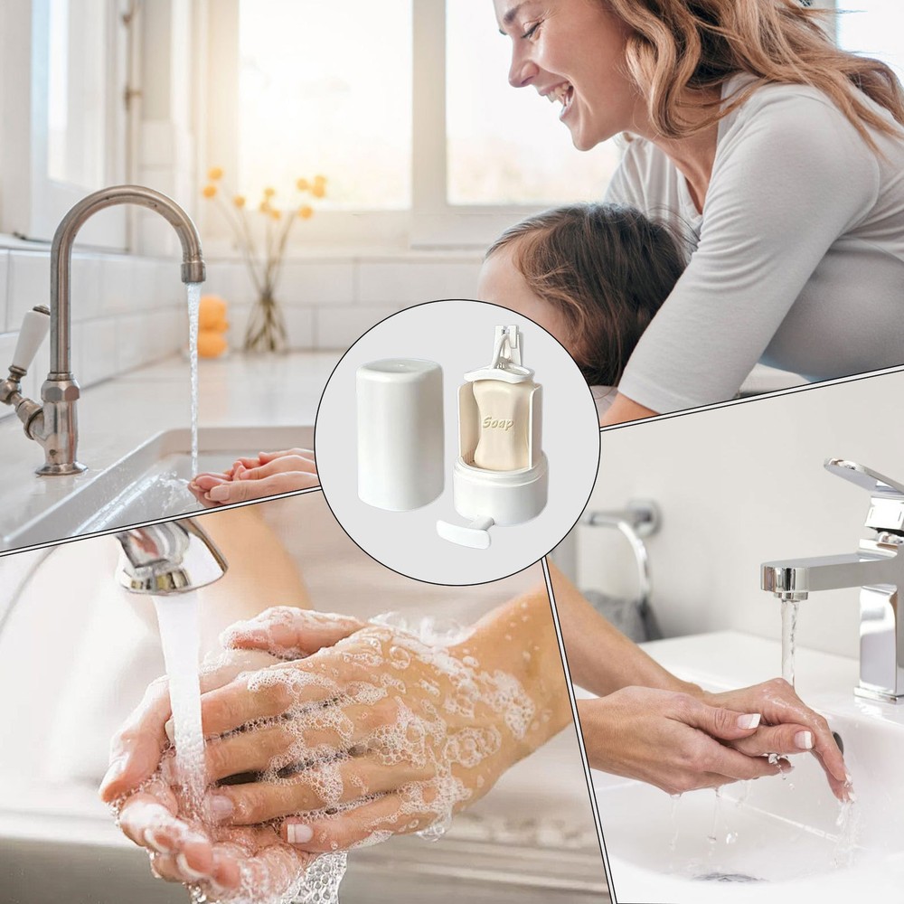 Soapy Bar Grinder Wall Mounted Solid Soapy Bar Mincer for Hand Washing