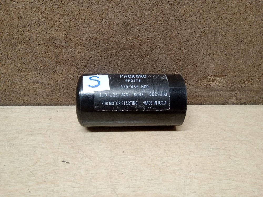 Packard PMJ378 378-455 MFD Capacitor