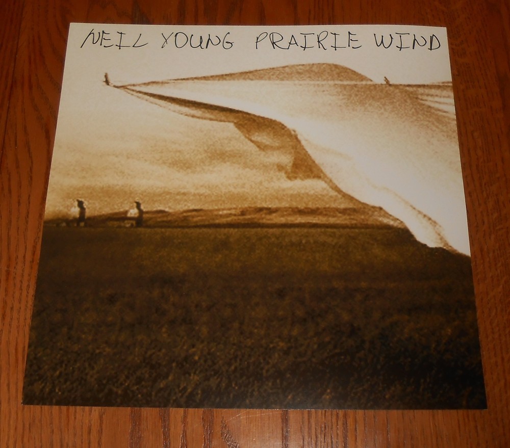 Neil Young Prairie Wind Poster Flat 2-Sided 2005 Promo 12x12