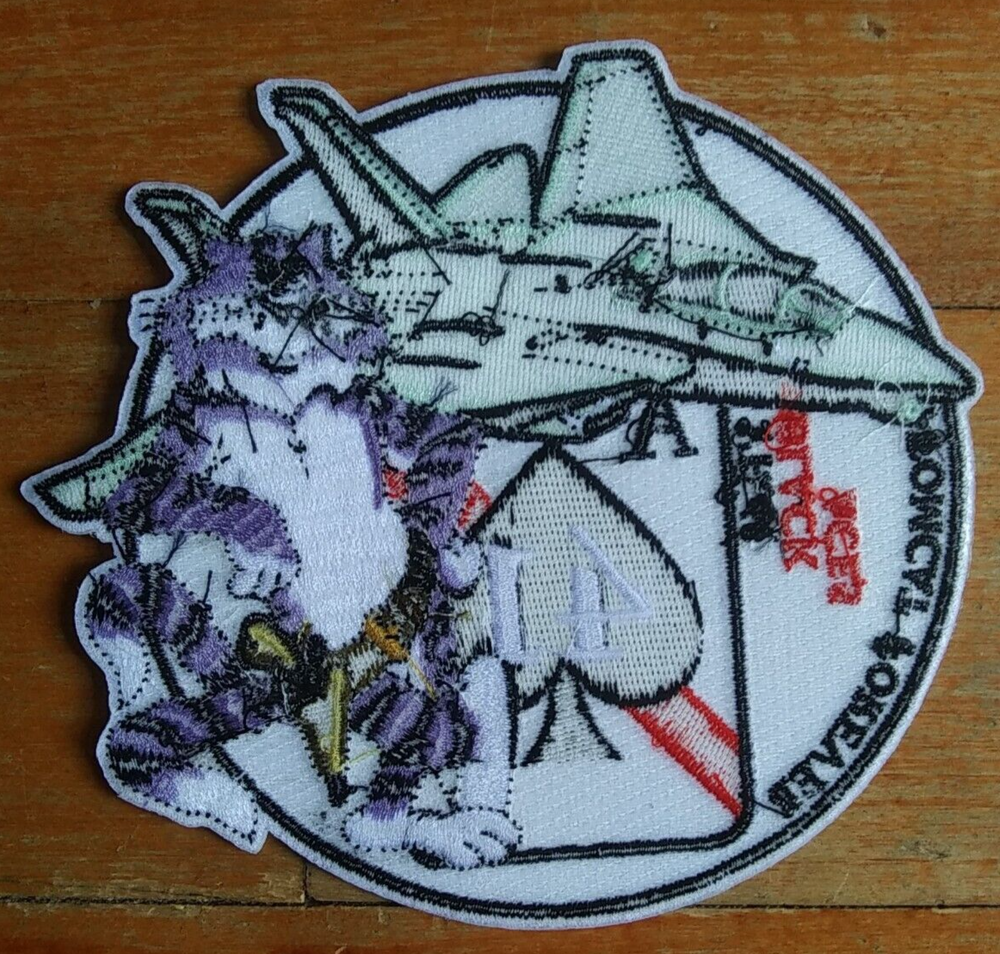 VF 41 ~ TOMCAT FOREVER ~ BLACK ACES ~ US Navy MILITARY Patch