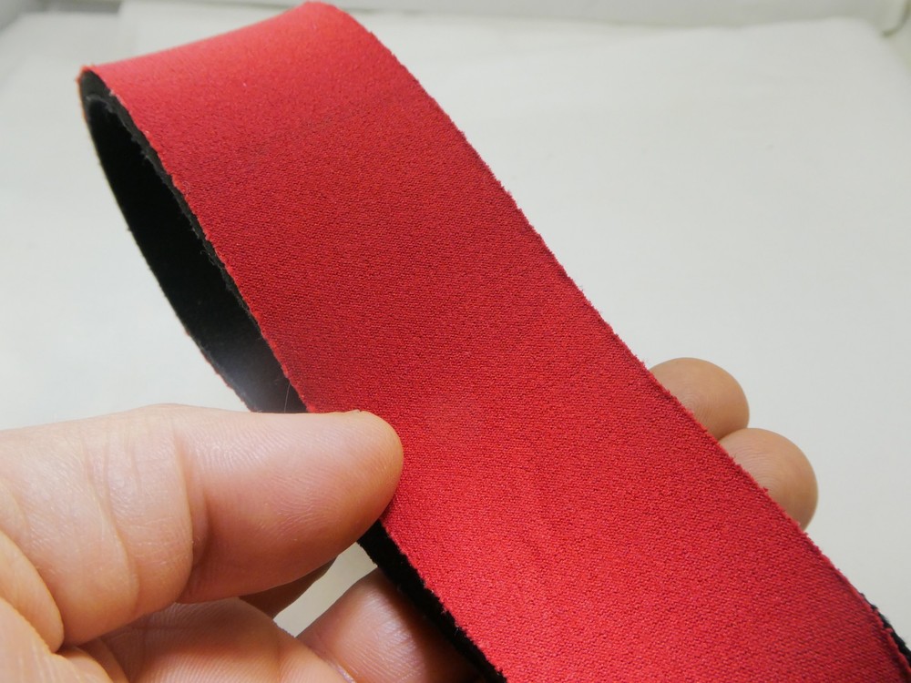 RED Neoprene Camera Neck Shoulder Strap with metal Hooks
