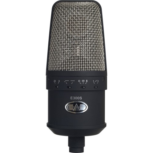 CAD Equitek e300 Multi-Pattern Condenser Microphone (Black) B-Stock