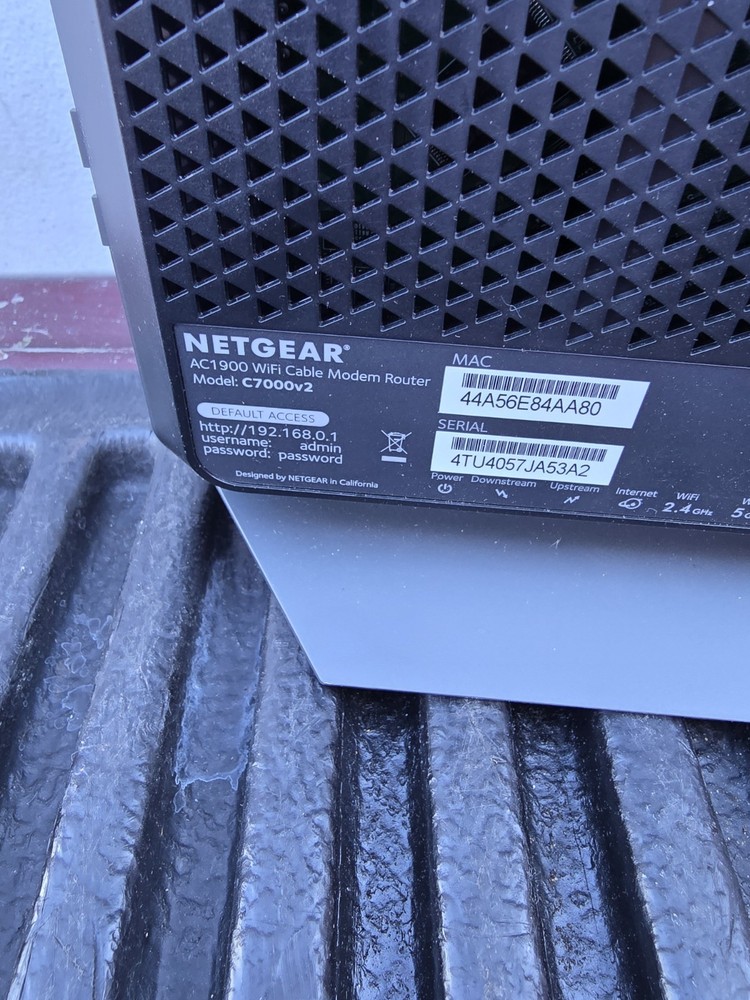 NETGEAR C700v2 AC1900 WiFi Cable Modem Router