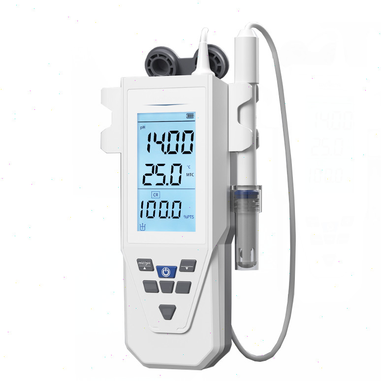 Handheld Conductivity Meter with Conductivity Solution 200 Groups Data Storage