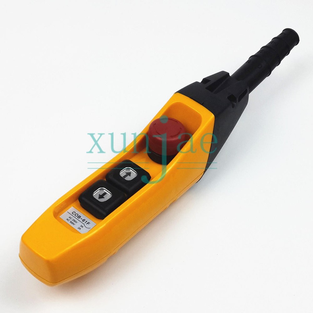 1PCS COB Crane Hoist Control Button switch single speed COB-61F