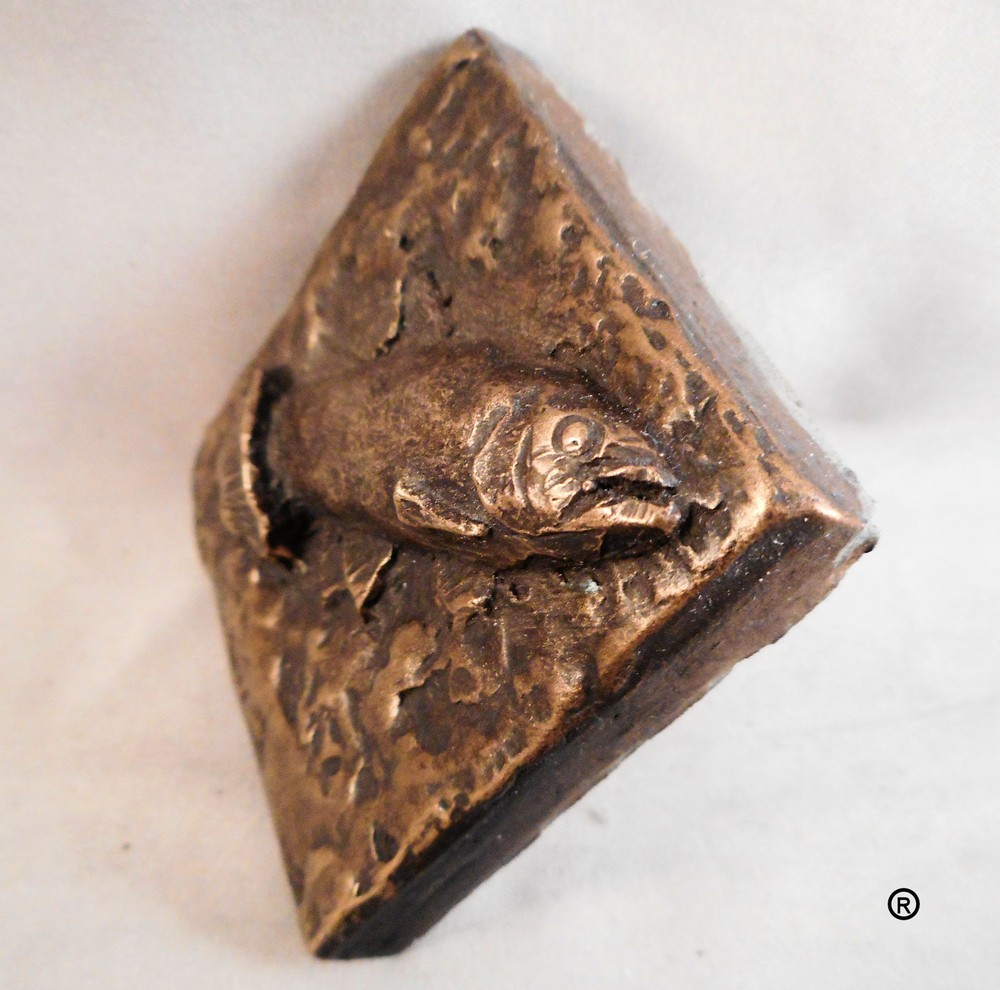 Bronze Brown Trout Decorative Dot