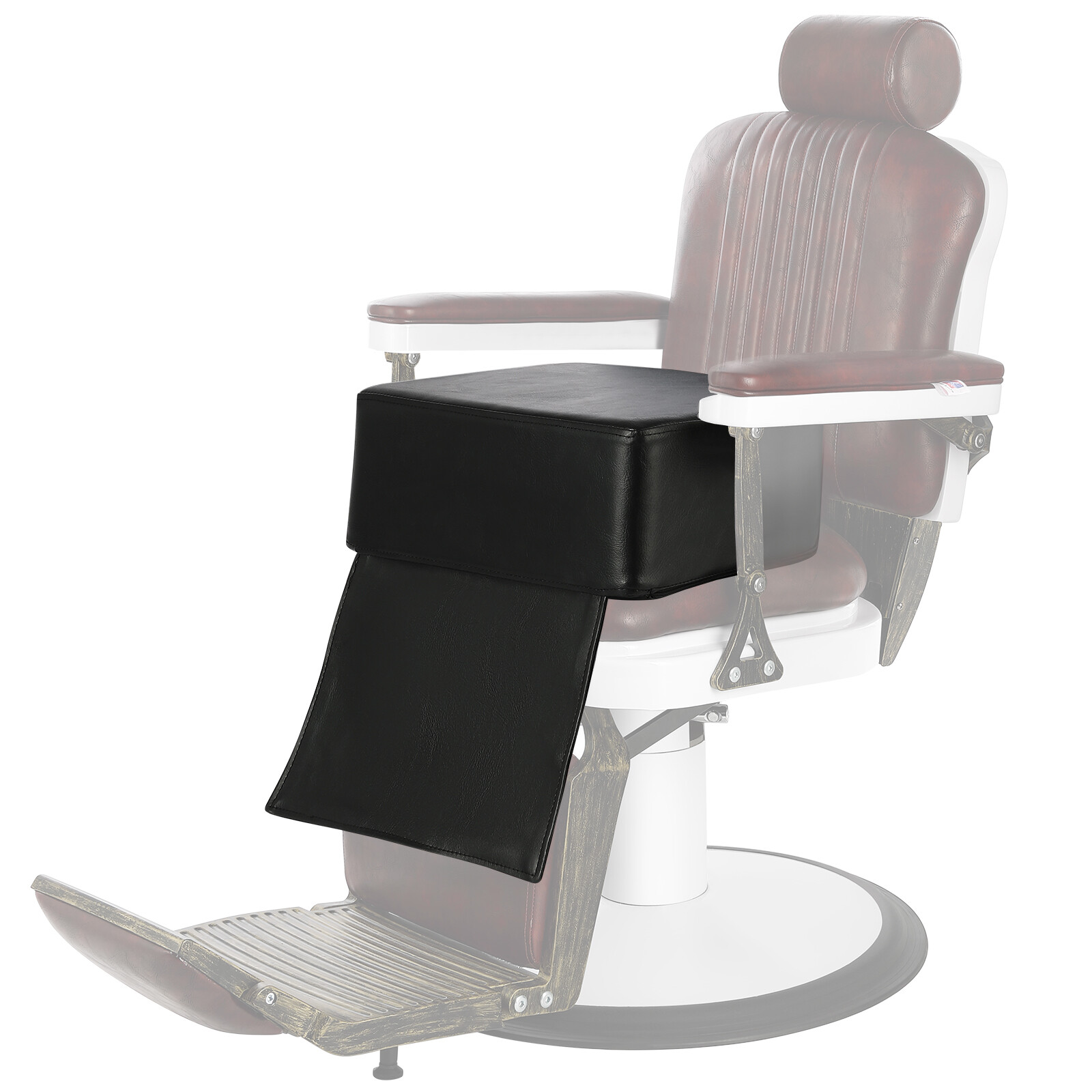 Black Child Booster Seat Cushion Barber Beauty Salon Spa Equipment Styling Chair