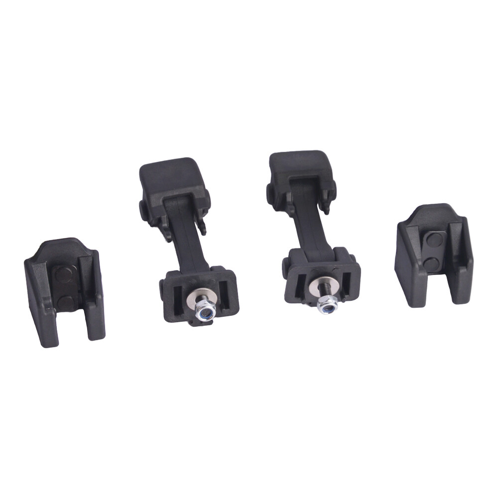 NEW Pair Front Hood Latch Catch & Bracket For 1997-2006 Jeep Wrangler TJ